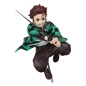 Preview: Zum Anime/Manga "Demon Slayer: Kimetsu no Yaiba" kommt diese detailreiche Statue aus PVC. Sie ist ca. 30 cm groß und wird mit weiterem Zubehör und Base in einer Fensterbox geliefert.